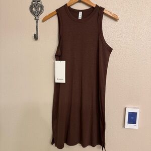 Lululemon Athletica Sleeveless Tank Dress  Java Brown 2